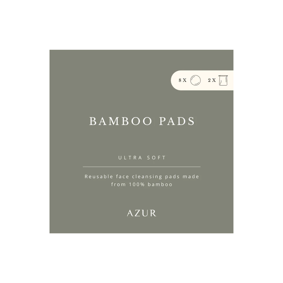 Dischetti struccanti riutilizzabili in bamboo ultra soft con sacchetti