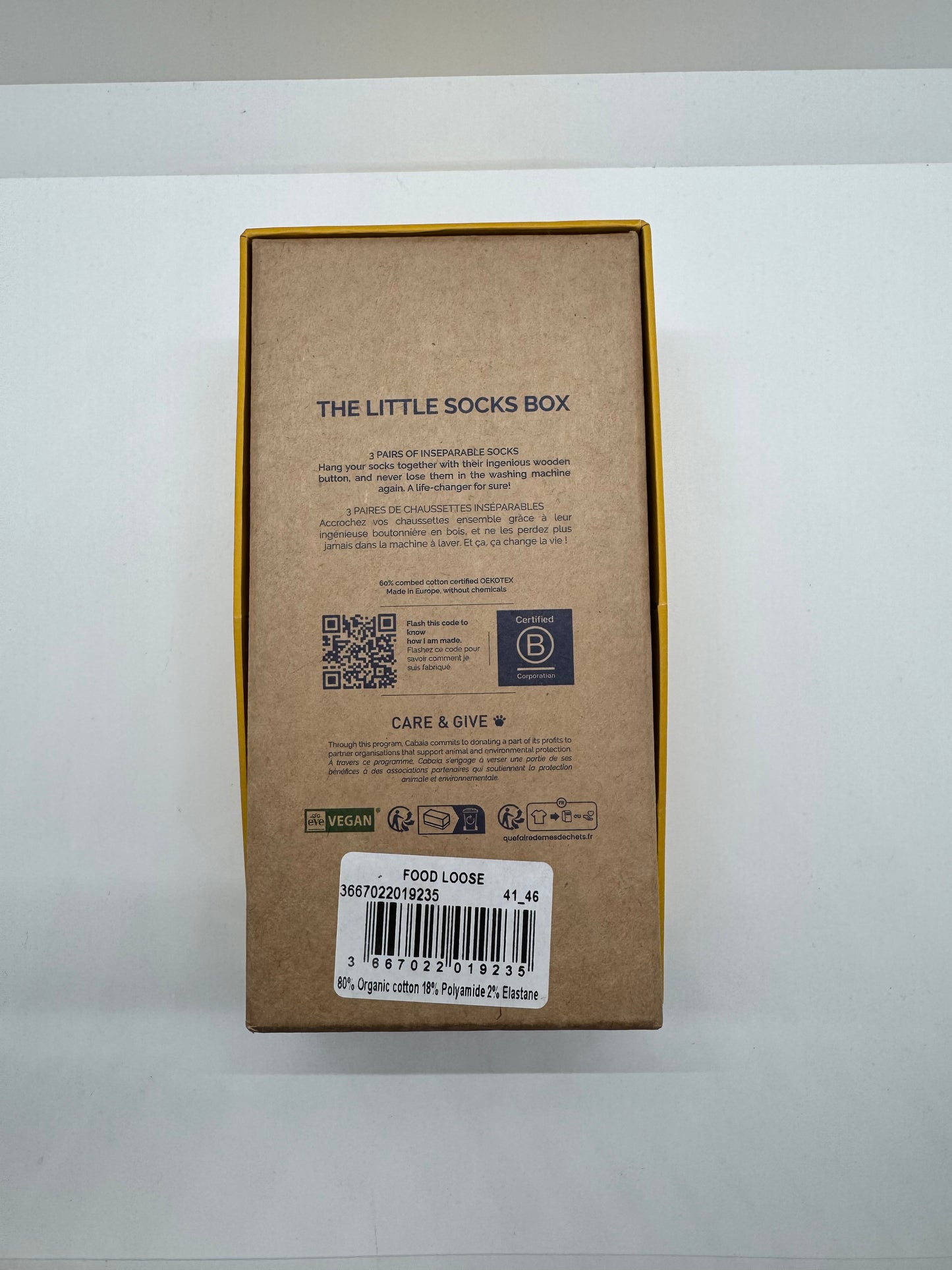 Box calze uomo - Food loose
