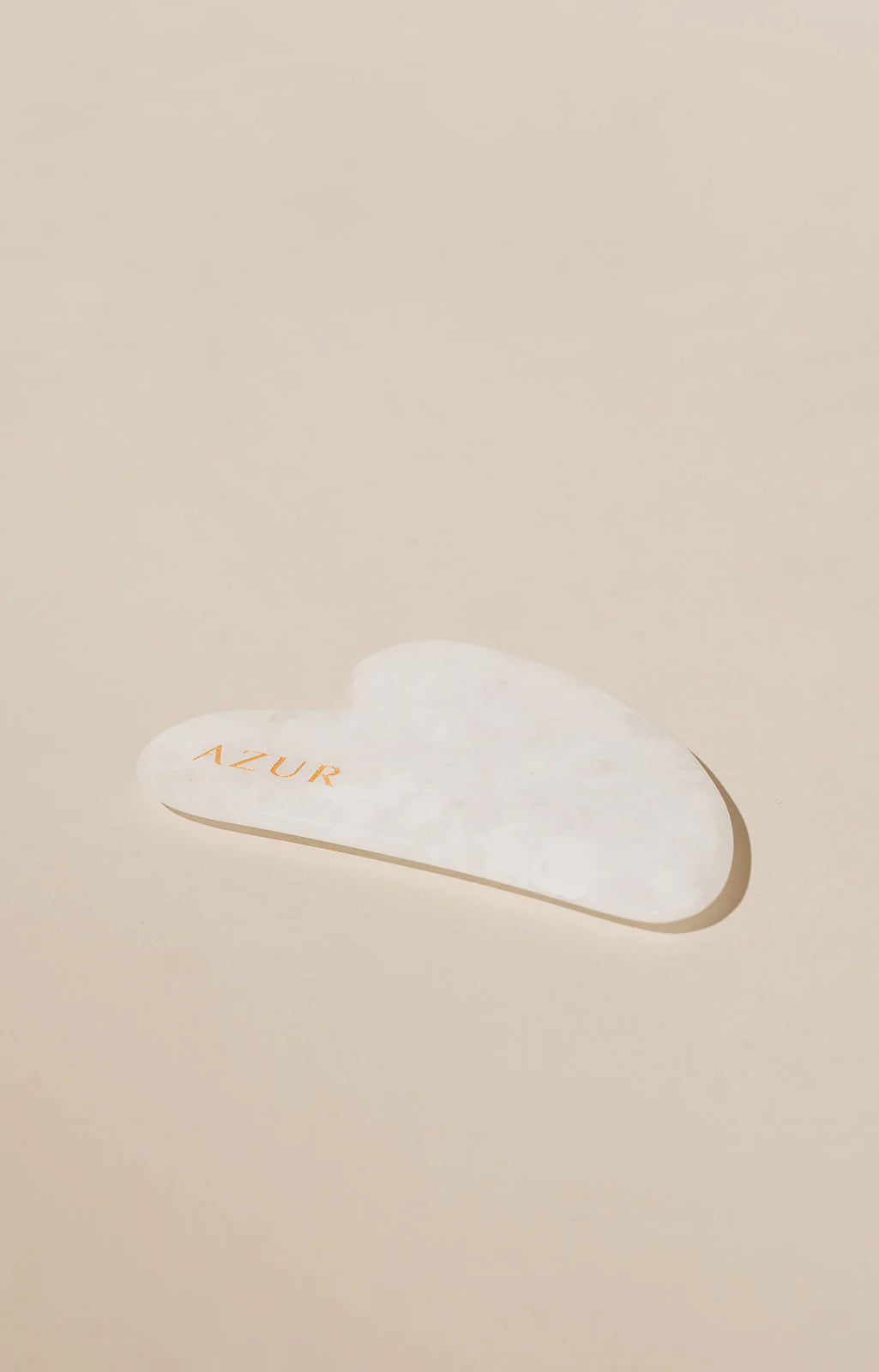 Gua Sha AZUR in pietra naturale per massaggio viso e skincare routine