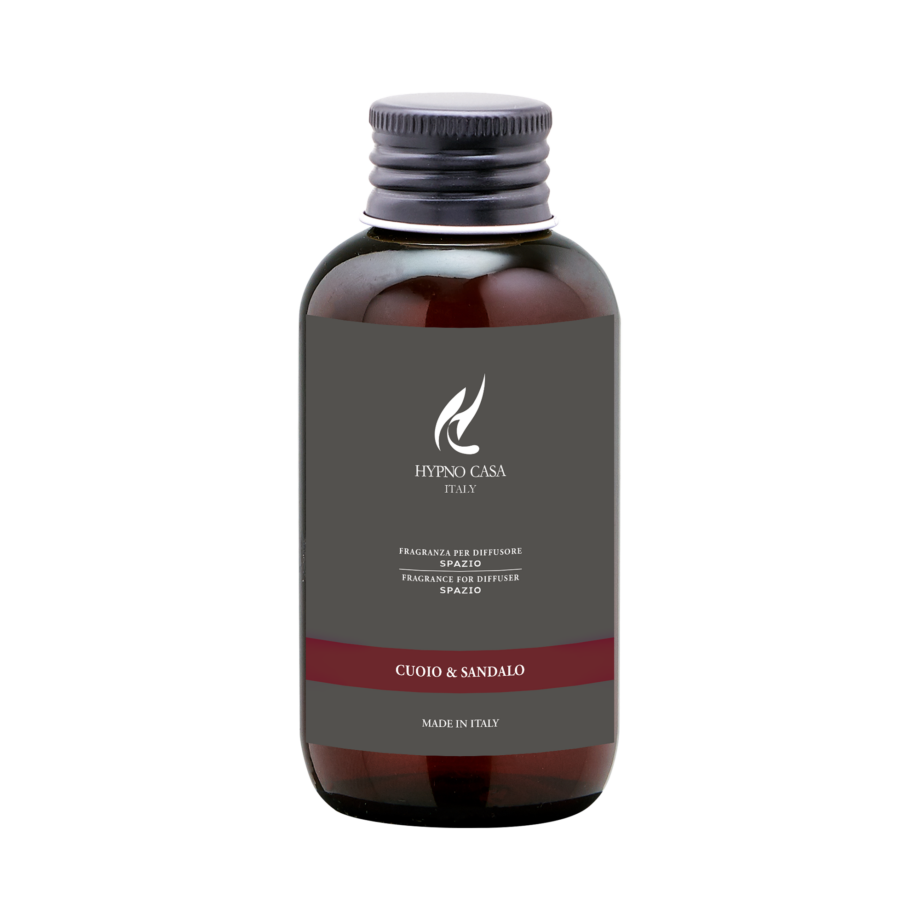 Ricarica diffusore Hypno Casa Cuoio & Sandalo 100ml – fragranza intensa e orientale