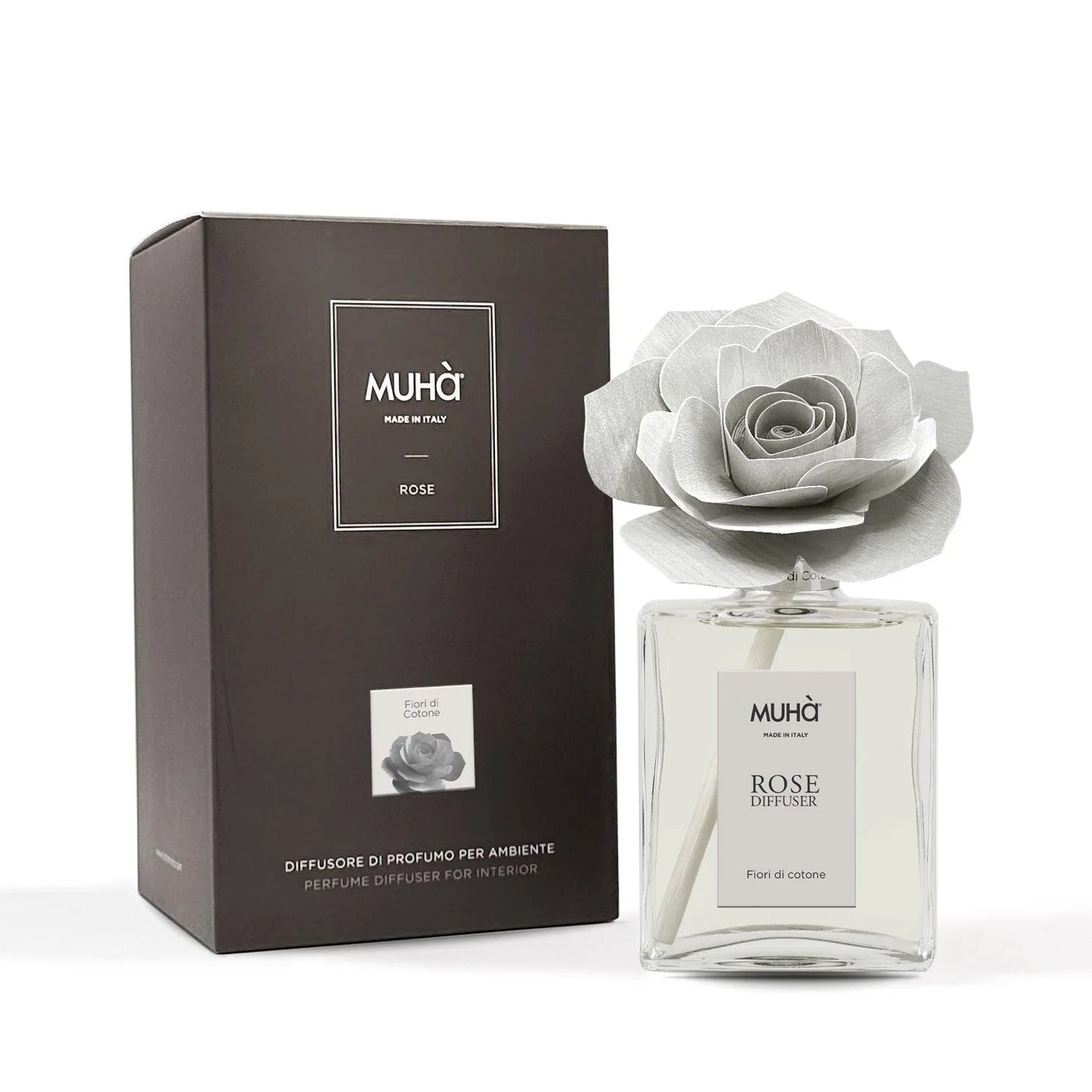 Fiori di cotone - Diffusore ambiente rosa