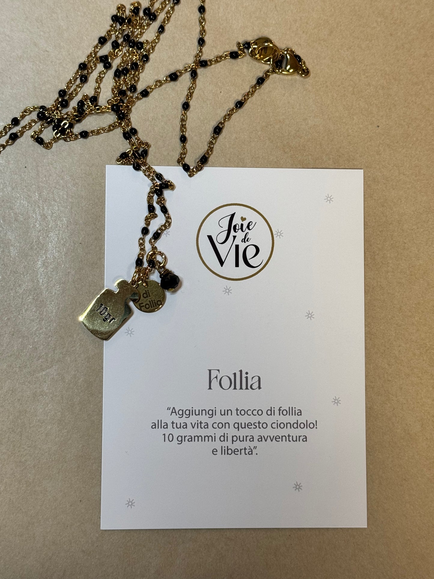 Collana palline - 10gr Collection
