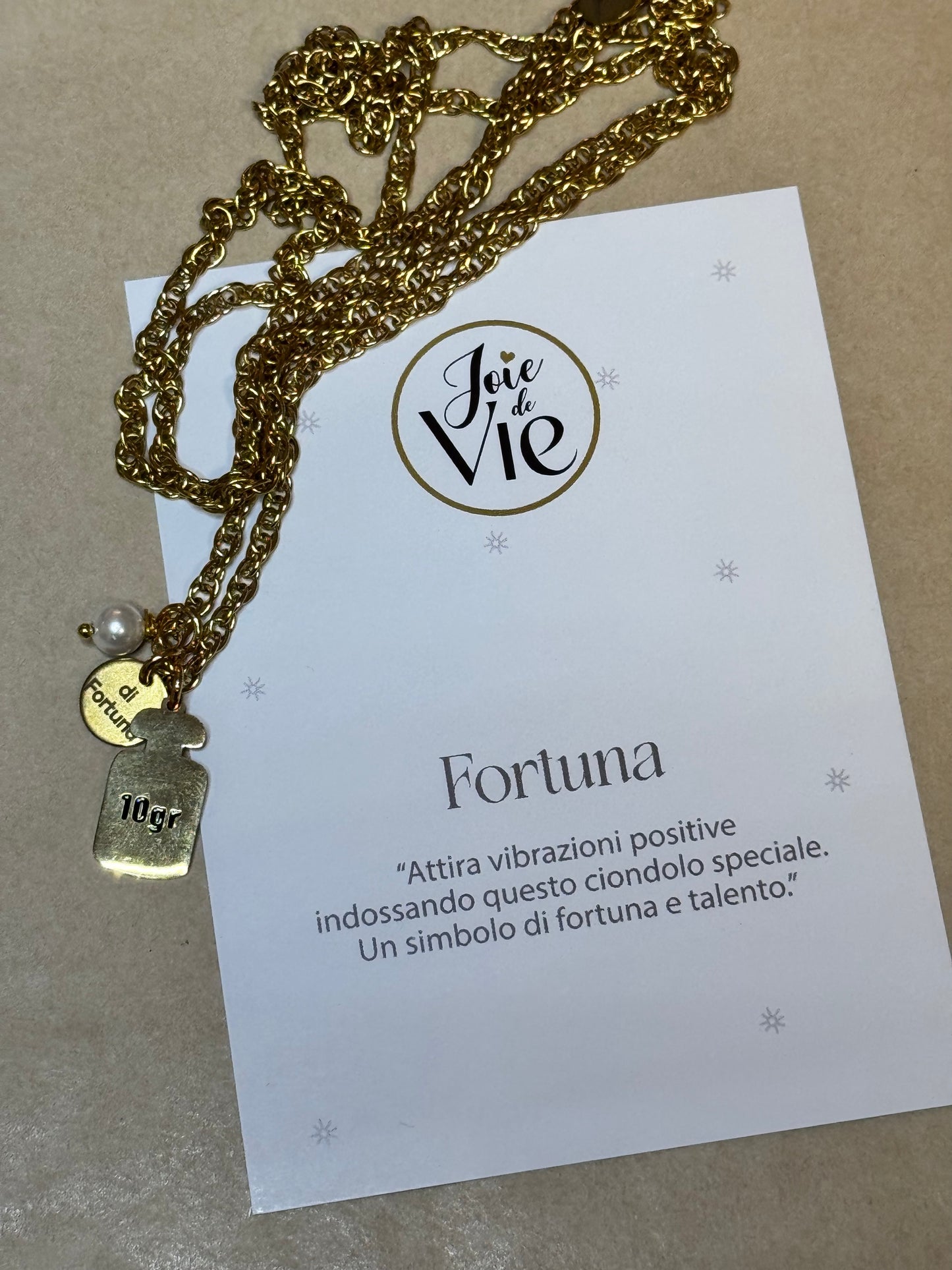 Collana Gold - 10gr collectio