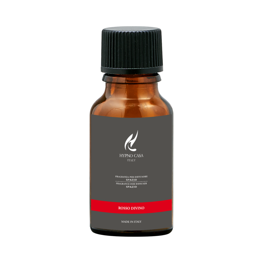 Ricarica per diffusore Hypno Casa Rosso Divino 100ml – profumo fruttato, floreale e vanigliato per ambienti eleganti
