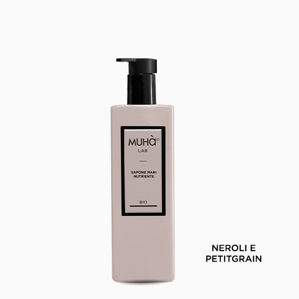 Sapone mani MUHÀ Neroli e Petitgrain bio idratante e profumato