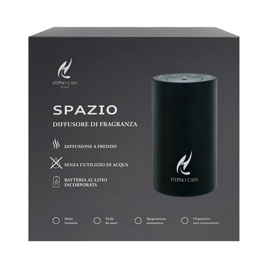 Diffusore Hypno Casa Spazio Bianco 100ml – design elegante e profumazione a freddo senza alcol