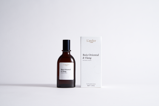 Flacone profumo Ylang Éternel con note esotiche di ylang-ylang, spezie e legni orientali