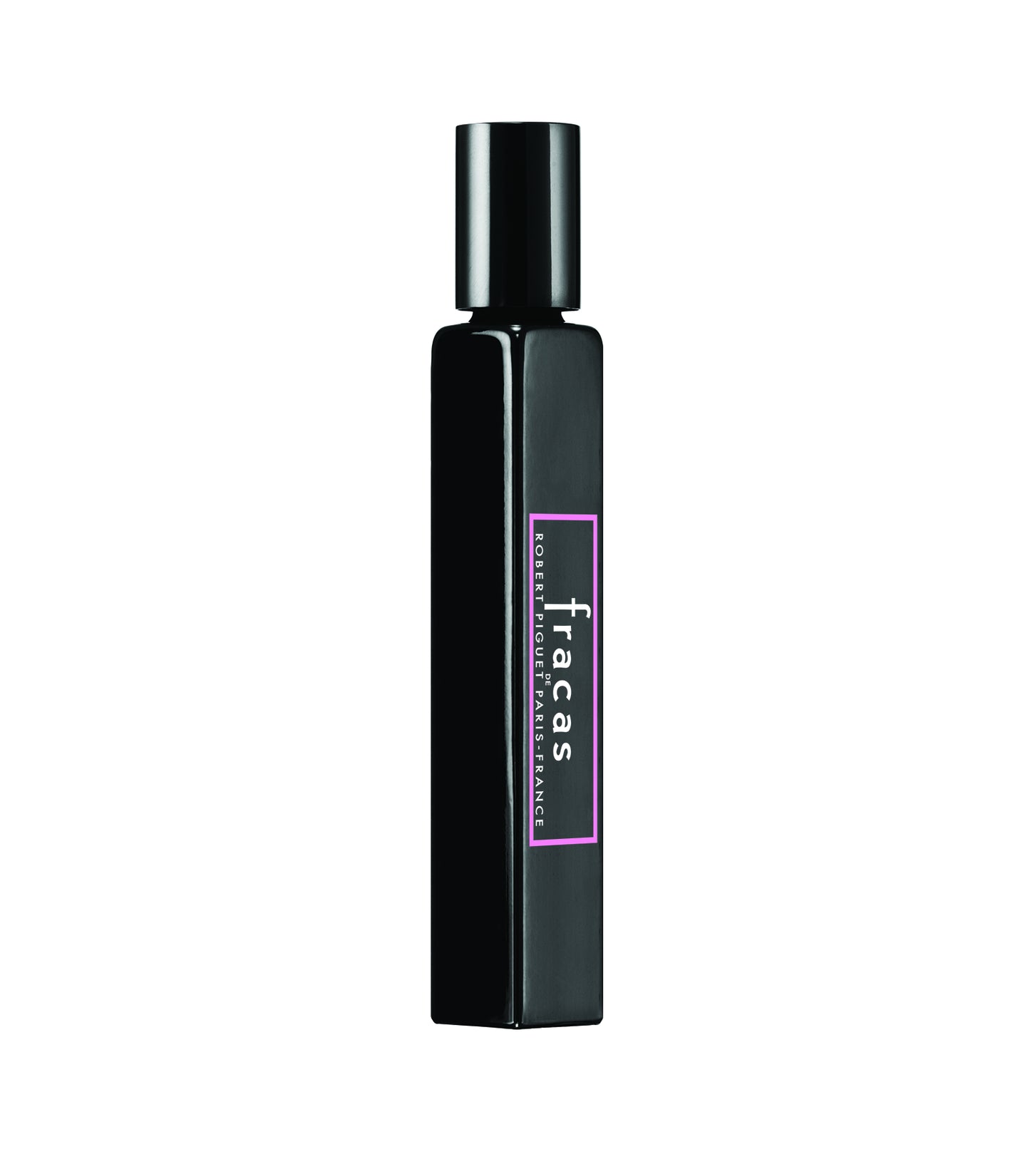 Flacone Fracas Robert Piguet 100ml Eau de Parfum con etichetta nera e rosa