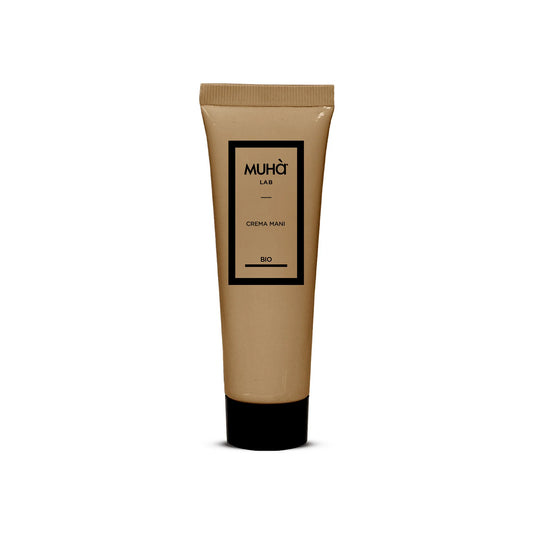 Crema mani bio MUHÀ Vaniglia e Patchouli idratante e profumata