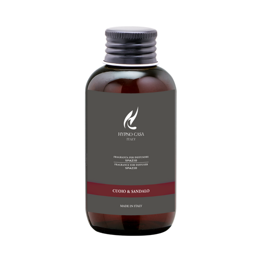 Ricarica diffusore Hypno Casa Cuoio & Sandalo 100ml – fragranza intensa e orientale