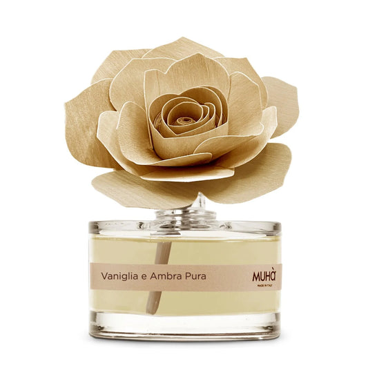 Vaniglia e ambra pura - Diffusore ambiente rosa